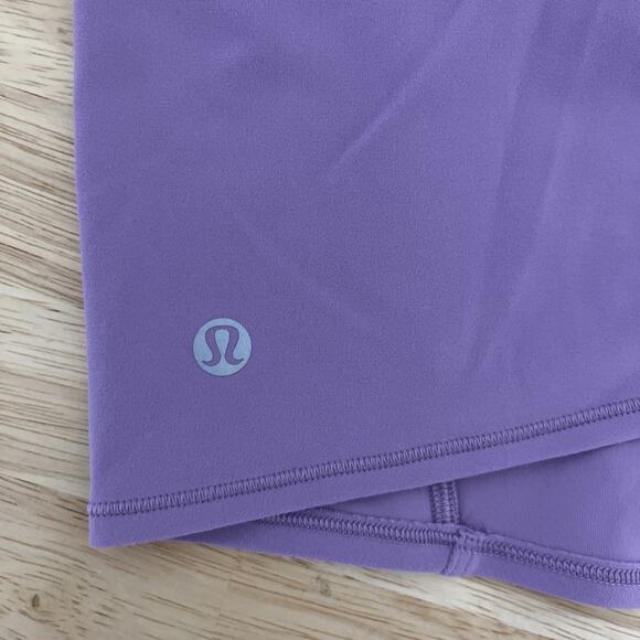 Lululemon Nulu Twist-Back Yoga Tank Top Wisteria Purple Size 6 Athletic Workout - Picture 6 of 7